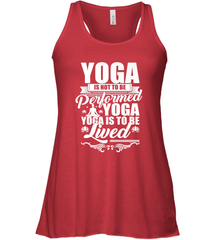 Yoga is More Than Yoga It's a Lifestyle Women's Racerback Tank Women's Racerback Tank - belovedtshirt