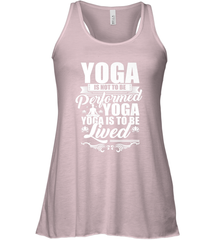 Yoga is More Than Yoga It's a Lifestyle Women's Racerback Tank Women's Racerback Tank - belovedtshirt