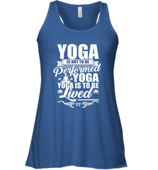 Yoga is More Than Yoga It's a Lifestyle Women's Racerback Tank Women's Racerback Tank - belovedtshirt