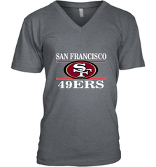 NFL San Francisco 49ers Logo Champion Men's V-Neck Men's V-Neck - belovedtshirt