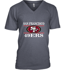 NFL San Francisco 49ers Logo Champion Men's V-Neck Men's V-Neck - belovedtshirt