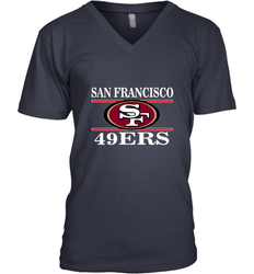 NFL San Francisco 49ers Logo Champion Men's V-Neck