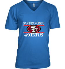 NFL San Francisco 49ers Logo Champion Men's V-Neck Men's V-Neck - belovedtshirt
