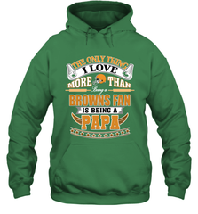 NFL The Only Thing I Love More Than Being A Cleveland Browns Fan Is Being A Papa Football Hooded Sweatshirt Hooded Sweatshirt - belovedtshirt