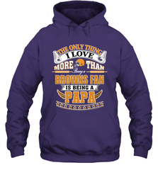 NFL The Only Thing I Love More Than Being A Cleveland Browns Fan Is Being A Papa Football Hooded Sweatshirt Hooded Sweatshirt - belovedtshirt