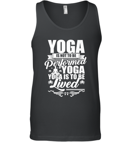 Yoga is More Than Yoga It's a Lifestyle Men's Tank Top Men's Tank Top / Black / XS Men's Tank Top - belovedtshirt