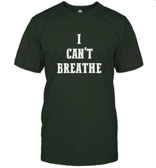 I can't breathe Black lives matter simple message Men's T-Shirt Men's T-Shirt - belovedtshirt