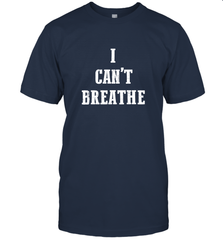 I can't breathe Black lives matter simple message Men's T-Shirt Men's T-Shirt - belovedtshirt