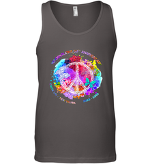 Woodstocks 50th Anniversary Peace Love tee Men's Tank Top Men's Tank Top - belovedtshirt