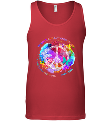 Woodstocks 50th Anniversary Peace Love tee Men's Tank Top Men's Tank Top - belovedtshirt
