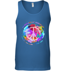 Woodstocks 50th Anniversary Peace Love tee Men's Tank Top Men's Tank Top - belovedtshirt