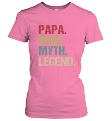 Papa Man Myth Legend Dad Father Women's T-Shirt Women's T-Shirt - belovedtshirt