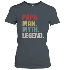 Papa Man Myth Legend Dad Father Women's T-Shirt Women's T-Shirt - belovedtshirt