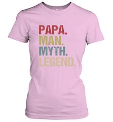 Papa Man Myth Legend Dad Father Women's T-Shirt Women's T-Shirt - belovedtshirt