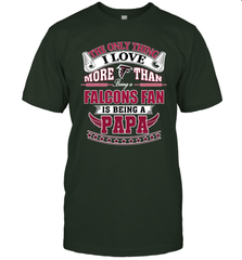 NFL The Only Thing I Love More Than Being A Atlanta Falcons Fan Is Being A Papa Football Men's T-Shirt Men's T-Shirt - belovedtshirt