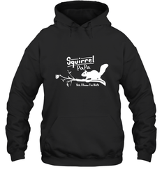 Mens Squirrel Papa Art Father's Day Gift Hooded Sweatshirt