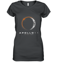 50th Anniversary Apollo 11 Moon Landing Women's V-Neck T-Shirt