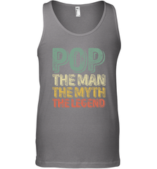 Pop The Man The Myth The Legend Father's Day Men's Tank Top Men's Tank Top - belovedtshirt