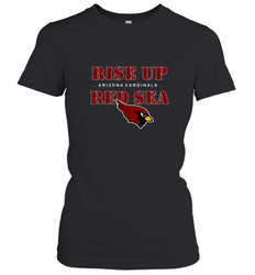 Arizona Cardinals NFL Rise Up Red Sea Women's T-Shirt