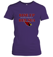 Arizona Cardinals NFL Rise Up Red Sea Women's T-Shirt Women's T-Shirt - belovedtshirt