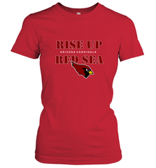 Arizona Cardinals NFL Rise Up Red Sea Women's T-Shirt Women's T-Shirt - belovedtshirt