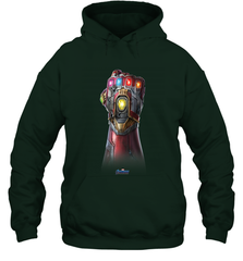 Marvel Avengers Endgame Infinity Stone Gauntlet Color Logo Hooded Sweatshirt Hooded Sweatshirt - belovedtshirt