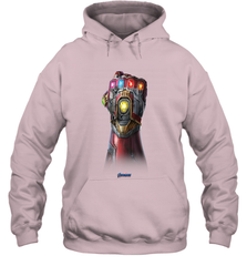 Marvel Avengers Endgame Infinity Stone Gauntlet Color Logo Hooded Sweatshirt Hooded Sweatshirt - belovedtshirt
