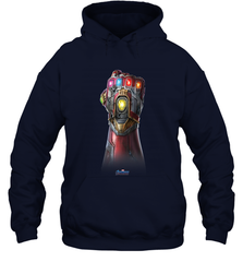 Marvel Avengers Endgame Infinity Stone Gauntlet Color Logo Hooded Sweatshirt Hooded Sweatshirt - belovedtshirt