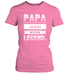 Papa Man Myth Legend Father's Day Dad Veteran Gift Women's T-Shirt Women's T-Shirt - belovedtshirt