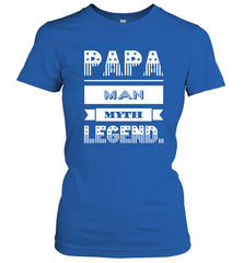 Papa Man Myth Legend Father's Day Dad Veteran Gift Women's T-Shirt Women's T-Shirt - belovedtshirt