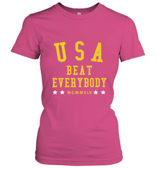 USA Beat Everybody Shirt _ USA Beat Everybody Women's T-Shirt Women's T-Shirt - belovedtshirt