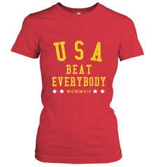 USA Beat Everybody Shirt _ USA Beat Everybody Women's T-Shirt Women's T-Shirt - belovedtshirt