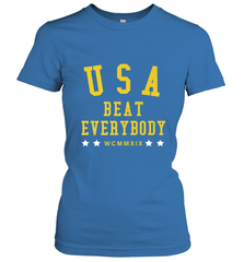 USA Beat Everybody Shirt _ USA Beat Everybody Women's T-Shirt Women's T-Shirt - belovedtshirt