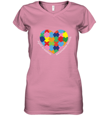 April is autism awareness month T shirt Women's V-Neck T-Shirt Women's V-Neck T-Shirt - belovedtshirt