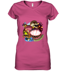 Terraria_ Boss Rush Women's V-Neck T-Shirt Women's V-Neck T-Shirt - belovedtshirt