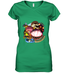 Terraria_ Boss Rush Women's V-Neck T-Shirt Women's V-Neck T-Shirt - belovedtshirt