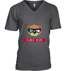 Boys California Bear _ Cali Kid Surf Men's V-Neck Men's V-Neck - belovedtshirt