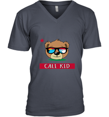Boys California Bear _ Cali Kid Surf Men's V-Neck Men's V-Neck - belovedtshirt