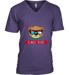 Boys California Bear _ Cali Kid Surf Men's V-Neck Men's V-Neck - belovedtshirt
