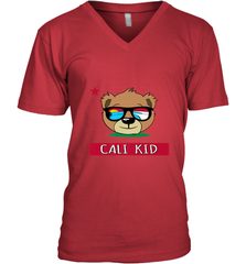 Boys California Bear _ Cali Kid Surf Men's V-Neck Men's V-Neck - belovedtshirt