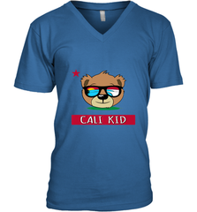 Boys California Bear _ Cali Kid Surf Men's V-Neck Men's V-Neck - belovedtshirt