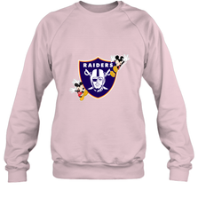 Nfl Oakland Raiders Champion Mickey Mouse Crewneck Sweatshirt Crewneck Sweatshirt - belovedtshirt