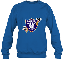 Nfl Oakland Raiders Champion Mickey Mouse Crewneck Sweatshirt Crewneck Sweatshirt - belovedtshirt