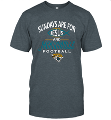 Sundays Are For Jesus and Jacksonville Funny Football Men's T-Shirt Men's T-Shirt - belovedtshirt