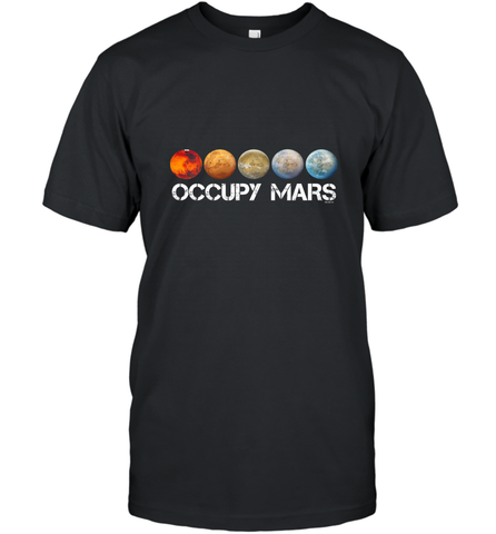 Occupy Mars Terraform Men's T-Shirt Men's T-Shirt / Black / S Men's T-Shirt - belovedtshirt