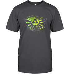 Legend Of Zelda Triforce Logo Paint Splatter Men's T-Shirt Men's T-Shirt - belovedtshirt
