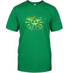 Legend Of Zelda Triforce Logo Paint Splatter Men's T-Shirt Men's T-Shirt - belovedtshirt