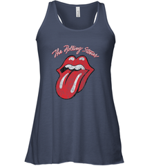 Mens The Rolling Stones Script Tongue Logo Women's Racerback Tank Women's Racerback Tank - belovedtshirt