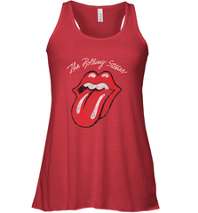 Mens The Rolling Stones Script Tongue Logo Women's Racerback Tank Women's Racerback Tank - belovedtshirt