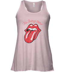 Mens The Rolling Stones Script Tongue Logo Women's Racerback Tank Women's Racerback Tank - belovedtshirt